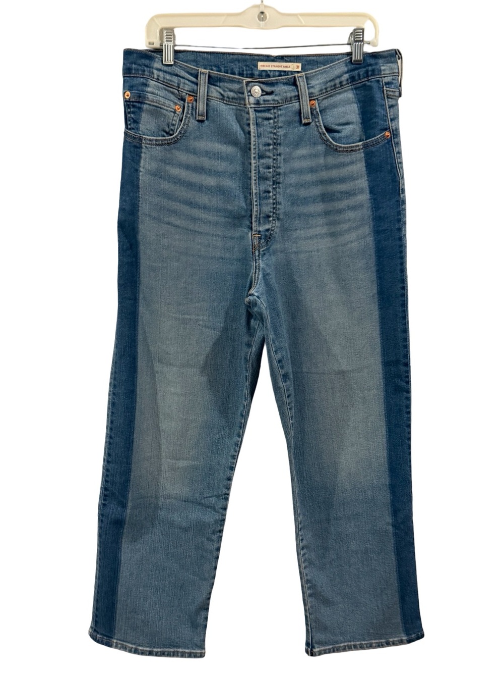 Womens Levis Ribcage Straight ankle jeans Size 31
